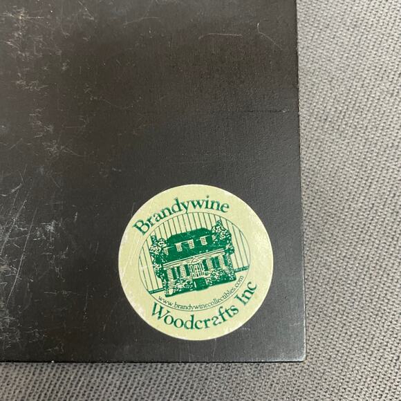 Brandywine Woodcrafts Downtown Houses Rings Etc Jewlery Shelf Sitter - Picture 3 of 5